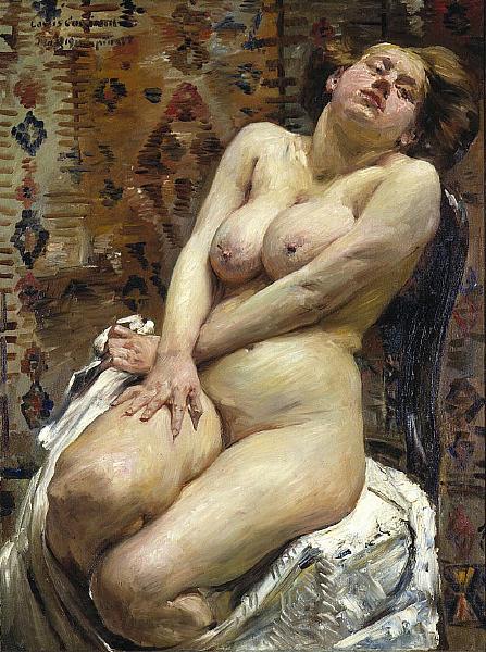 Lovis Corinth Nana, Female Nude